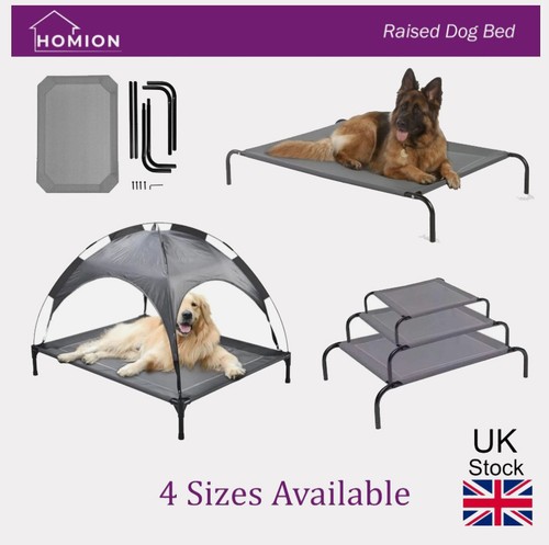 Raised dog bed - raised, pet