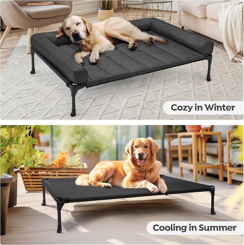Raised dog bed waterproof - raised,