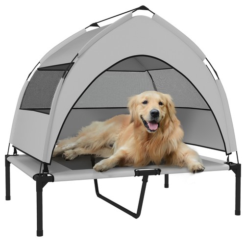 Pawhut portable elevated dog - pawhut,