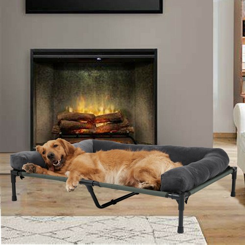Large elevated pet sofa - pet, bed