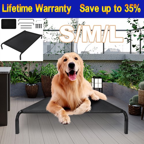 High raised dog bed - raised,