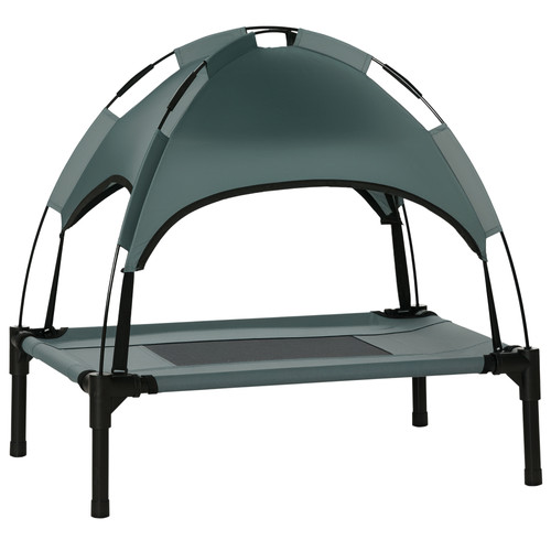 Pawhut 61cm elevated dog bed - dog,