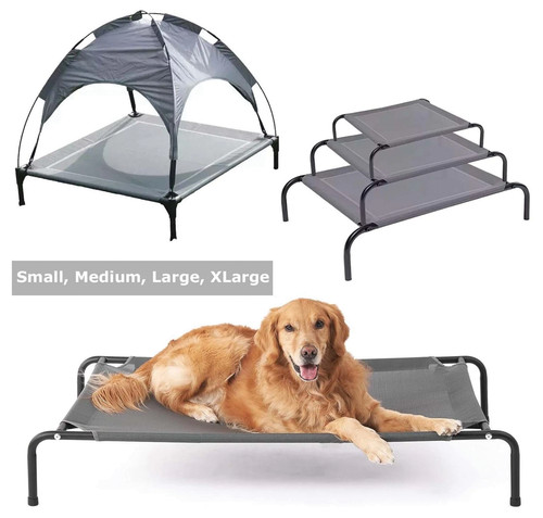 Raised dog bed - raised,